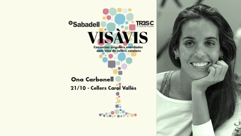 Ona Carbonell con Cellers Carol Vallès