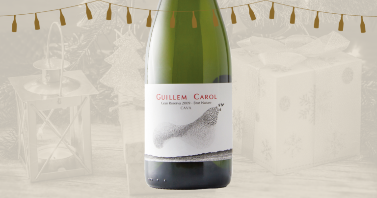 Guillem Carol Gran Reserva Brut Nature 2012 con los platos tradicionales de Navidad: caldo, carne de cocido, canelones…
