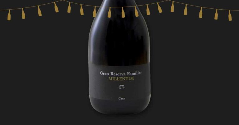 El Gran Reserva Familiar Millenium con los dulces: barquillos, turrones, polvorones